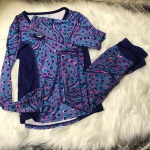 Danskin now 2 piece girls outfit S 6/6X